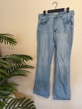 Light Denim Flare Jeans